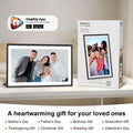 Apolosign Smart Wifi Digital Photo Frame - 10.1/15.6" 1080P HD IPS Display, 32GB Memory, Instant Photo & Video Sharing Via App/Email, Premium Texture & Elegant Gift Box - Meaningful Anniversary Gift for Parents, Wall & Tabletop Frames